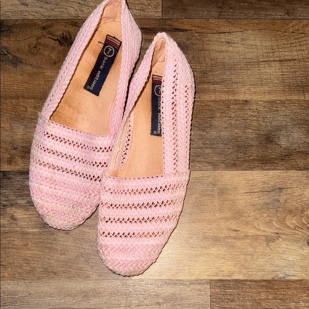 Pink Crochet Women's Shoes